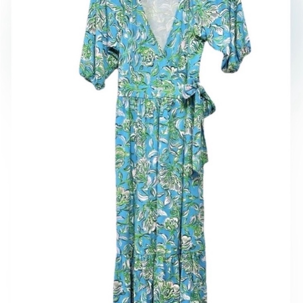 Lilly Pulitzer Brantley Midi Wrap Dress - Picture 2 of 7